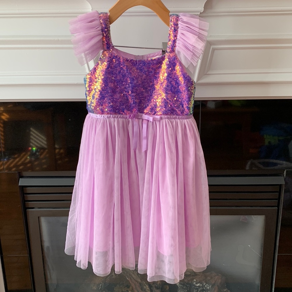 Sequin Bodice Tulle Dress
POPATU POSCS1002